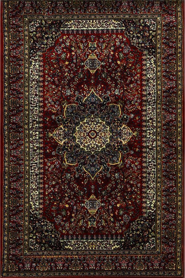 Alkaffary-Super Shell Rug with a luxurious design that adds a luxurious touch to every space, red, multiple sizes 1