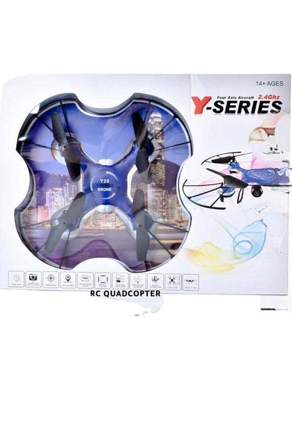 Toybox-RC Quadcopter Toy Remote Control Flying Toy 360 Degree Flip for Kids With Auto Hovering Feature 1