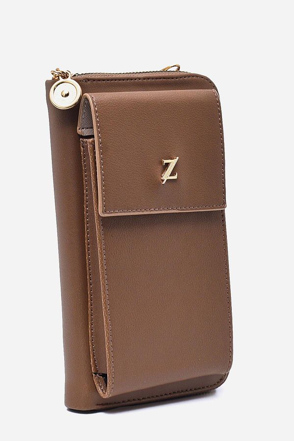 Zühre-Mink Wallet with Chain Strap Zc011 1