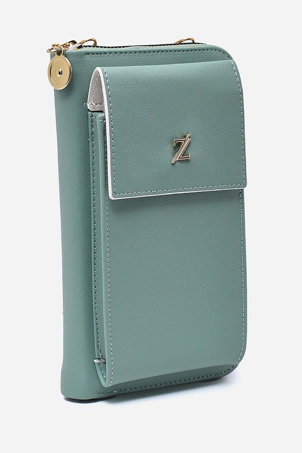 Zühre-Mint Wallet with Chain Strap Zc011 1