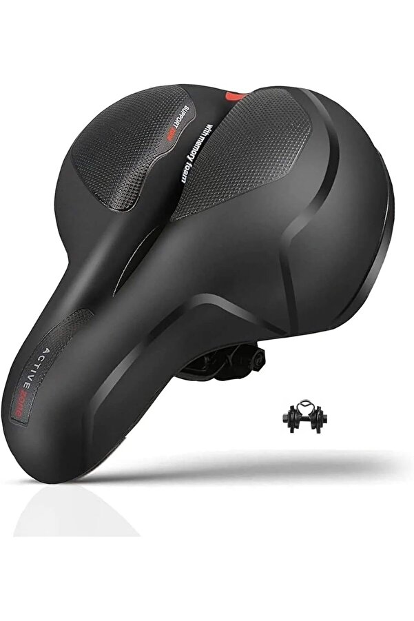 Rectus-Bicycle Seat Saddle Airzone Air-Canal Reflective Elastomer Spring Soft Texture Saddle 1