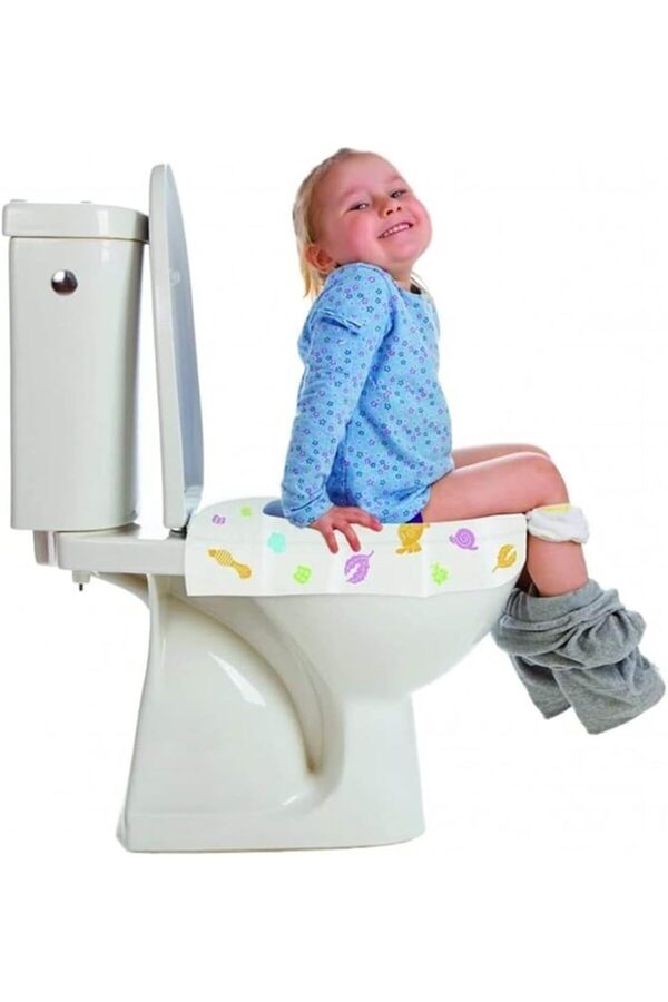 E&D Collection Mycey Kullan-At Klozet Örtüsü 10'lu