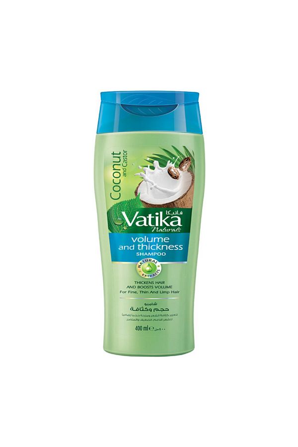 Vatika-Coconut And Castor Volume And Thickness Shampoo, 400ml 1