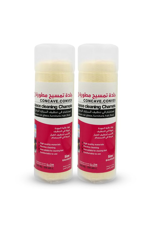 Sword Pro-6D PVA Cleaning Chamois 64 x 43 cm Towel for Multi-Surface Use SW-6D-L 2PCS 1