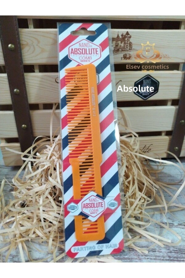 Nano Absolute-Cutting Comb G - 412 Orange Elsevkozmetik 1