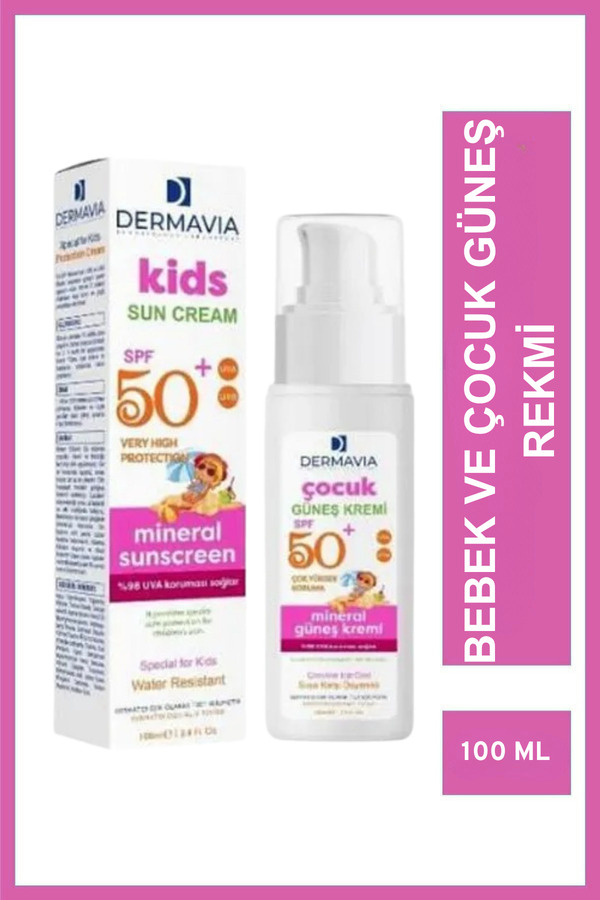 Dermavia Çocuk Güneş Kremi Spf 50 100 ml