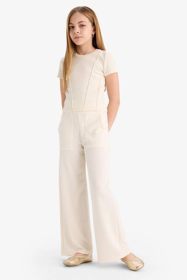 DeFacto-Mädchenhose mit weitem Bein C1180A824SP 1