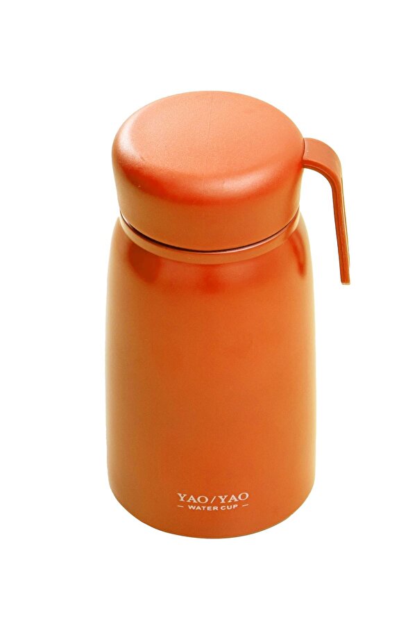 Weather Forecast Turuncu 304 Çelik 380 ml Vakumlu Bebek Yoğurt Mama Saklama Termosu Mug cin494tr