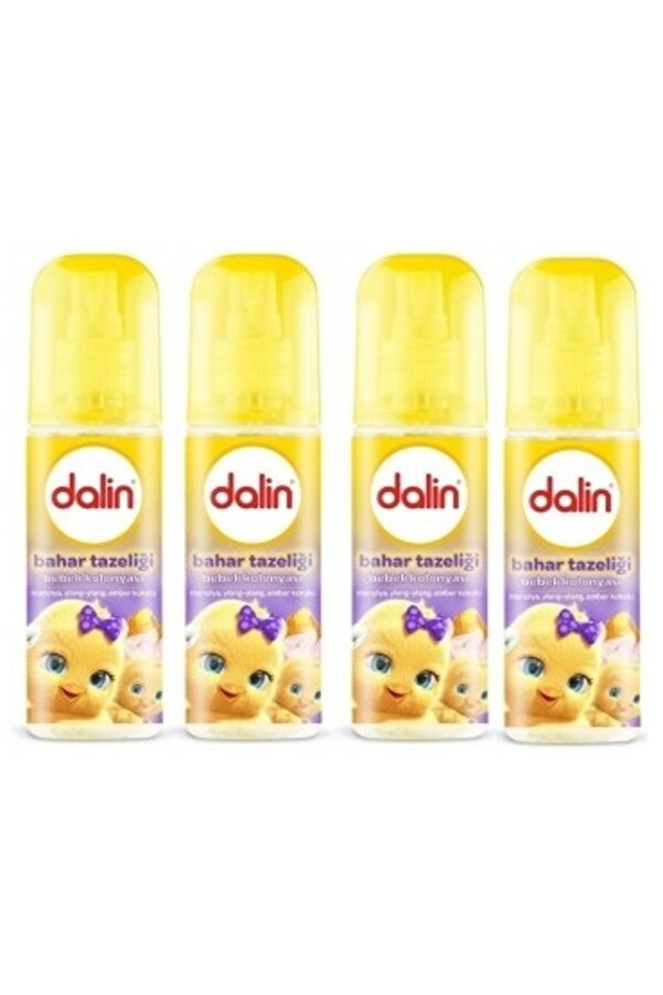 Dalin Bebe Kolonyası 150 Ml Bahar Tazeliği x4 Adet