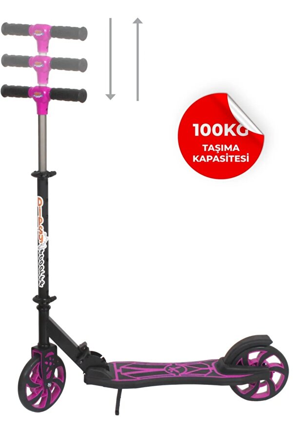 Scooter Tekerlekli Katlanabilir +12 Yaş Üzeri Max 100 kg Taşıma Kapasite Frenli 9-12 yaşScooter