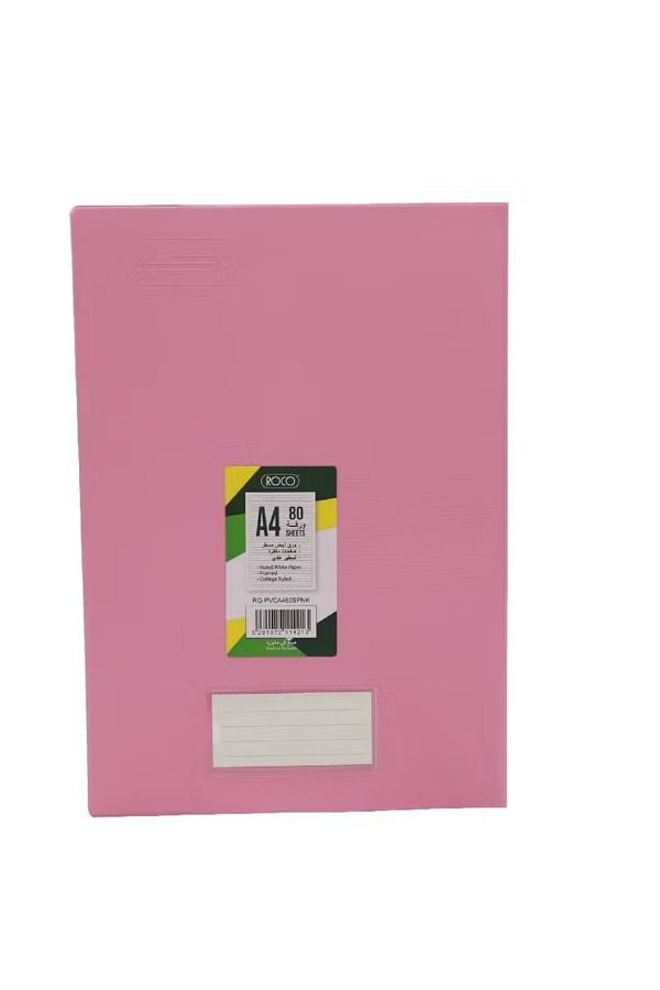Roco-A4 Classic Notebook – 80 Sheets for Everyday Writing 1