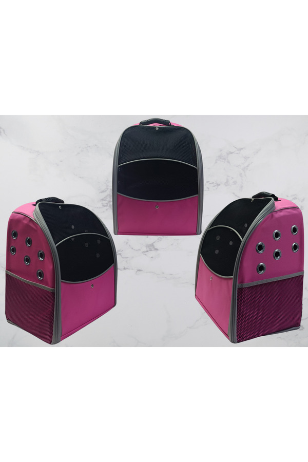 LAVİSTA Kedi ve Köpek Fileli Twist Sırt Taşıma Çantası