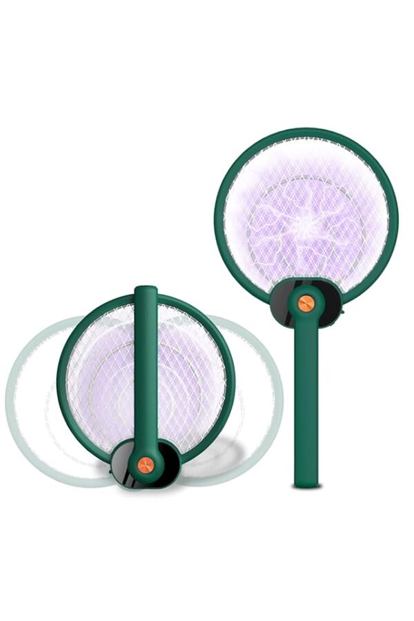 Generic-NALACAL Foldable Electric Fly Swatter Fly Killer Bug Zapper Racket and Mosquito Killer for Indoor a 1