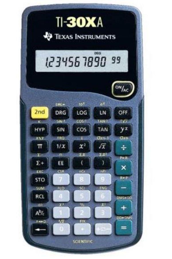 TEXAS-INSTRUMENTS-Calculator Scientific Texas Instruments TI-30 XA, 10 cifre 1