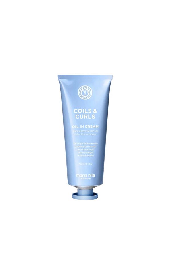 Maria Nila-Cremă de păr, Bucle și bucle, Tratament cremă fără clătire pentru păr, Definirea buclelor, 100 ml, 100 ml 1