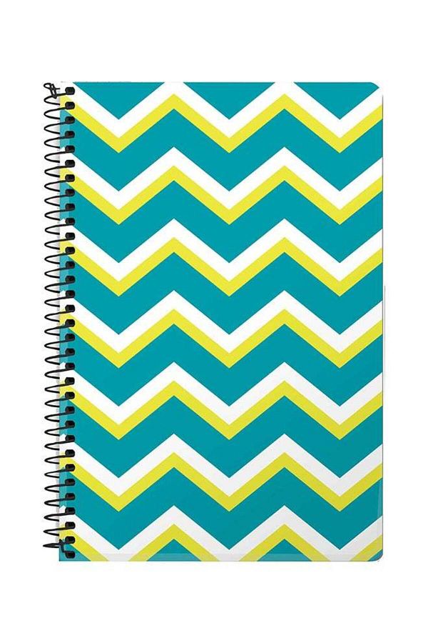 Stylizedd-Chevy Lime A5 Spiral Notebook Multicolour 1