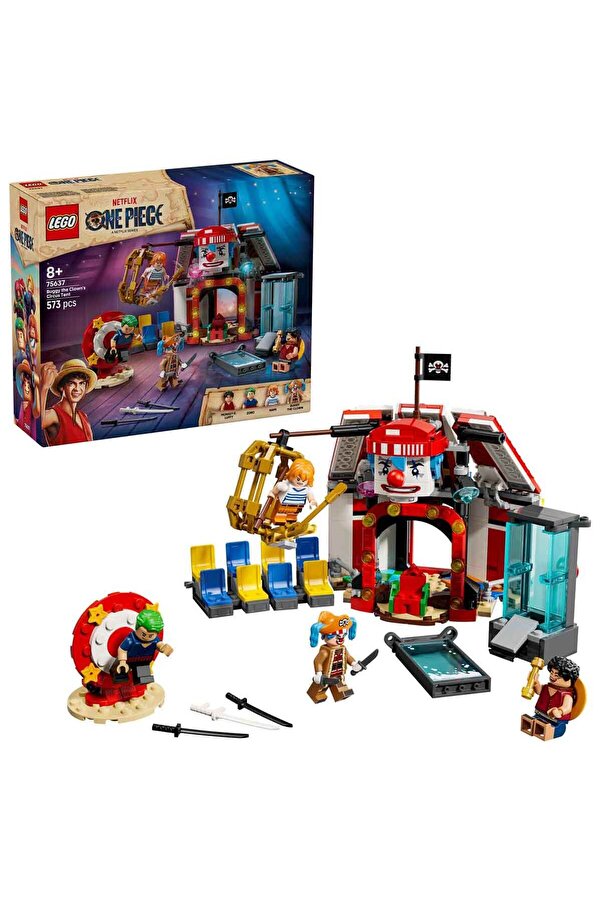 LEGO ONE PIECE Palyaço Buggy'nin Sirk Çadırı 75637 - 8 Yaş ve Üzeri Çocuklar için Yaratıcı