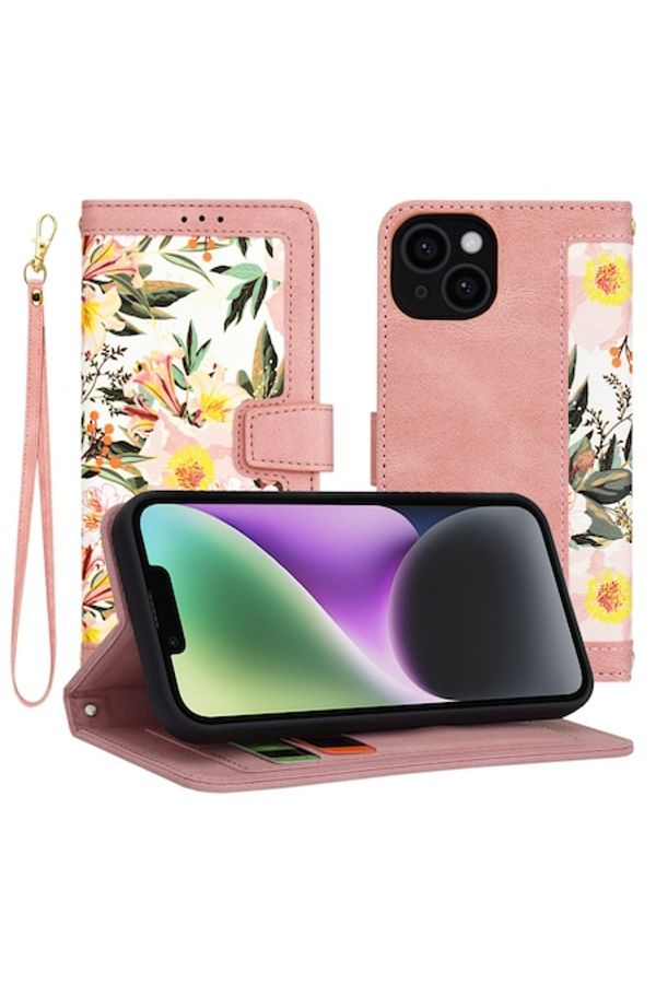 Tim-Protective Case for iPhone 14, Timacon Y89, Sweetheart Soft Rose 1