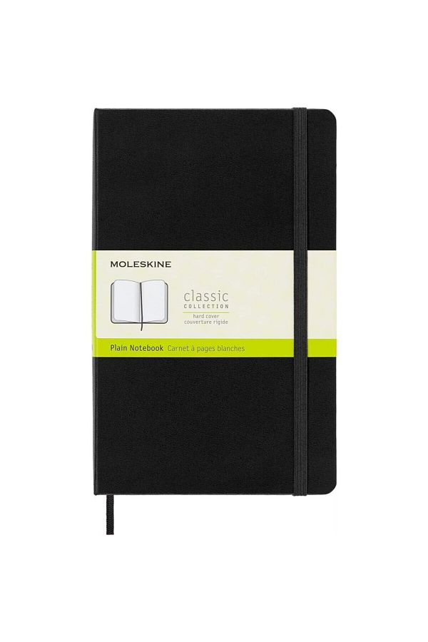 Moleskine-Caiet negru Notebook simplu 240yp. - 13x21cm 5649793 1