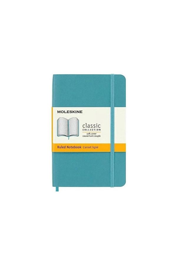 Moleskine-Notebook Pk Rul Soft Reef Albastru 1