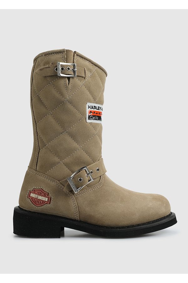 Harley Davidson-Unisex Μπεζ Μπότες 1