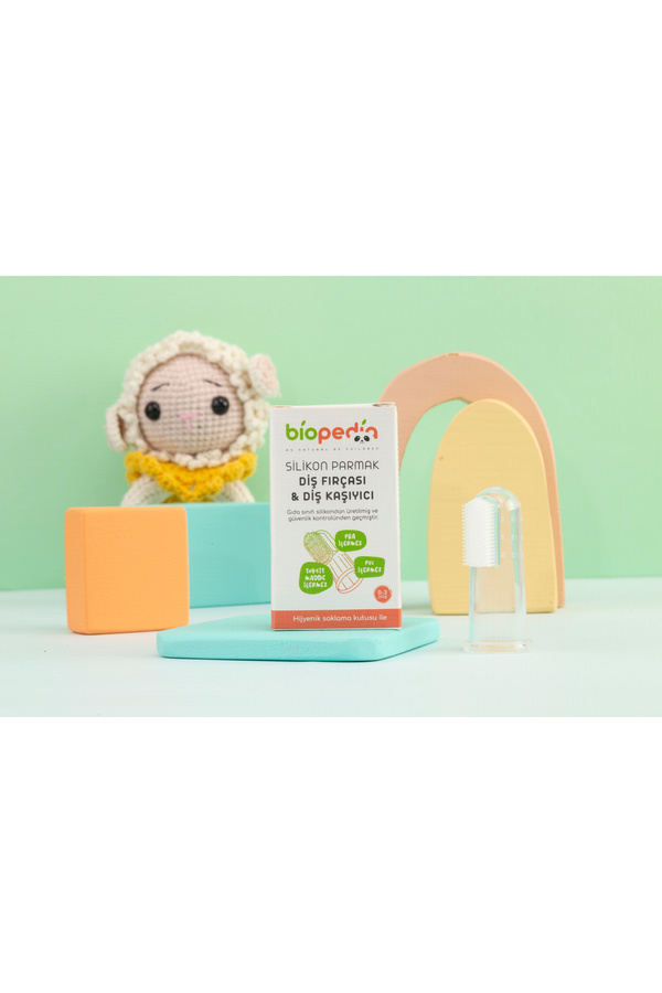 Biopedia Silikon Parmak Diş Fırçası & Diş Kaşıyıcı
