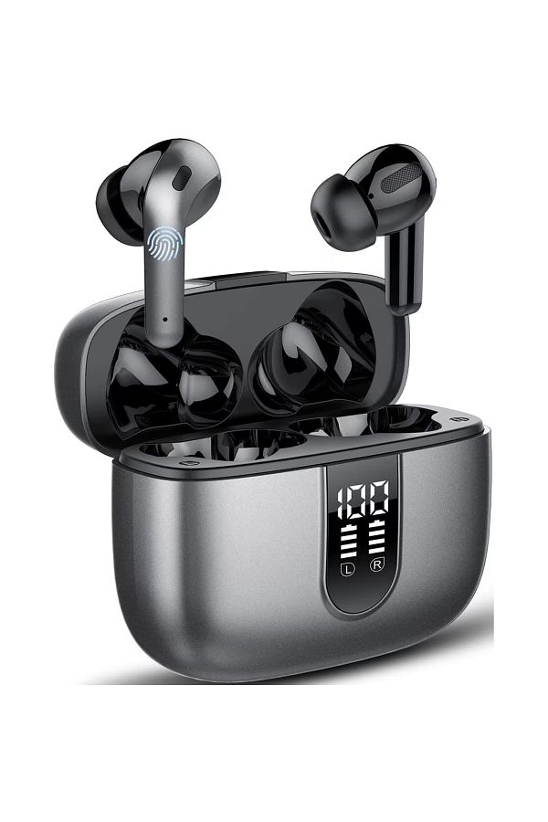 Smart Vibe-ViBE™ MOOD-X08 - Casti Wireless Active Noise Cancelling, Bluetooth 5.3, Autonomie 60h, Dark Grey 1