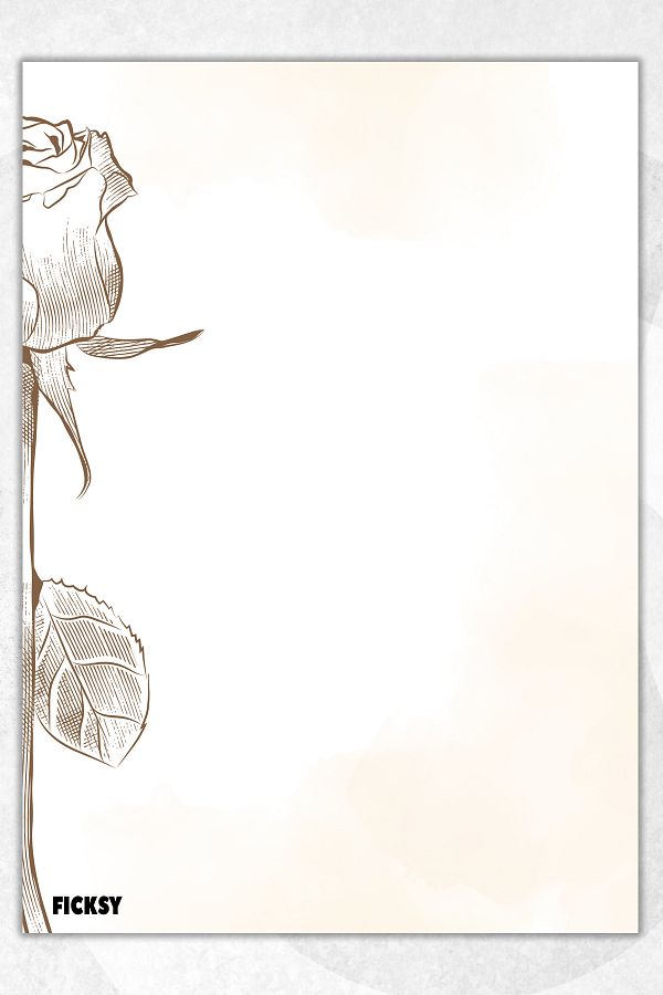 Ficksy-Flower Note Paper - A5 Size - 50 Sheets - Notepad - Memopad - Memo Pad - to Do List - Notebook 1