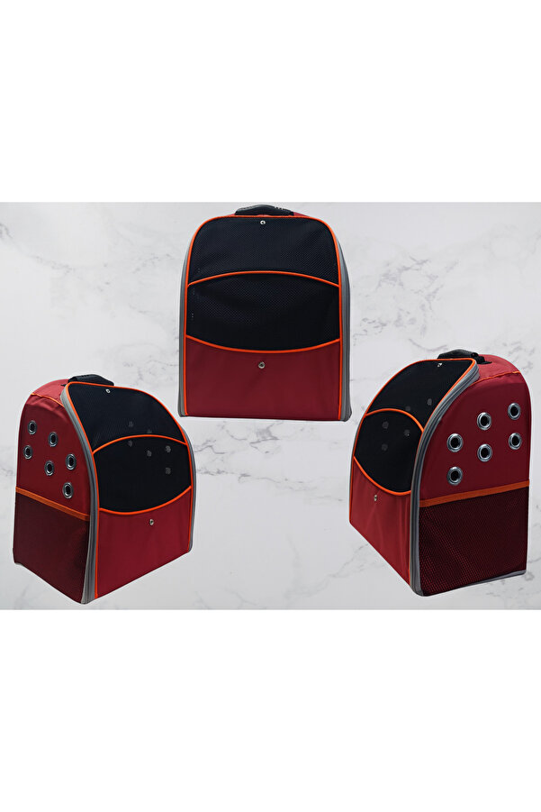 LAVİSTA Kedi ve Köpek Fileli Twist Sırt Taşıma Çantası