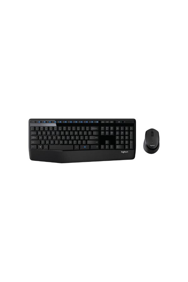 logitech-مجموعة لوحة المفاتيح والماوس MK345 باللغتين العربية والإنجليزية - رمادي 1