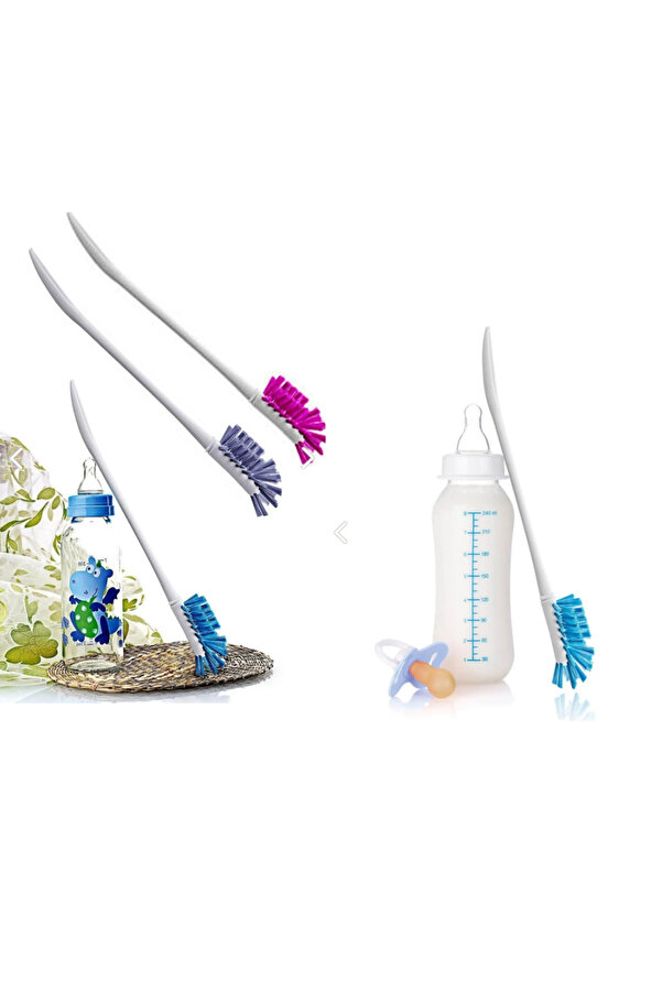 Evvano Biberon ve Şişe Temizleme Fırçası