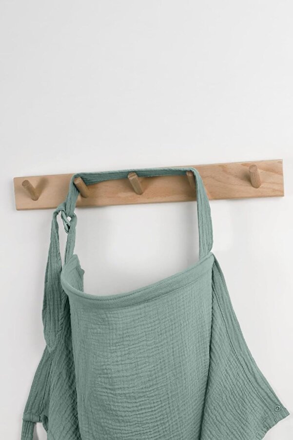 Hype Store Minuche%100 Pamuk 4 Katlı Müslin Emzirme Örtüsü - Opak Bebek Emzirme Önlüğü - Nefes Alınabilir Yaka