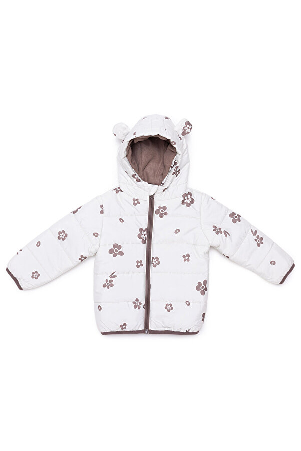 ebebek Hello Baby HelloBaby Kız Bebek Mont Fermuarlı Uzun Kol