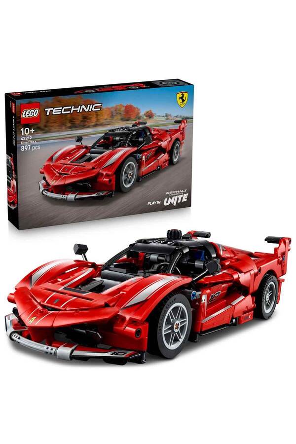 LEGO-Technic Ferrari Fxx K 42212 - Stem Toy Construction Set for Children Ages 10 and up (897 P 1