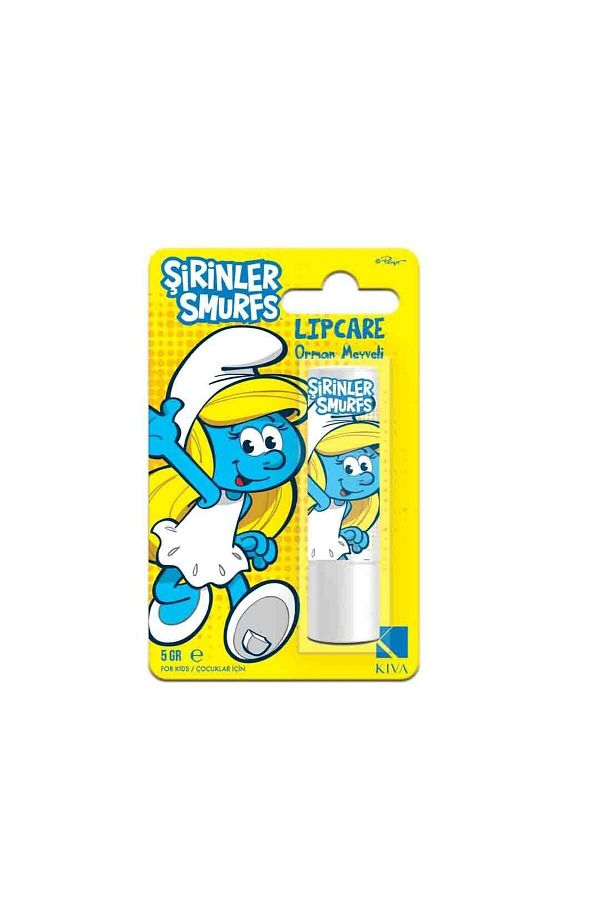 Kiva-Smurfs Forest Fruit Lipcare 5 Gr Dms 1