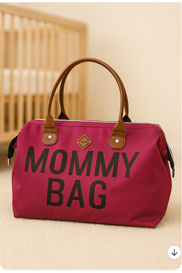 Rain Baby Mommy Bag Anne Bebek Bakım Çantası – Su Geçirmez, Geniş Hacimli, Omuz Ve El Taşıma Askılı