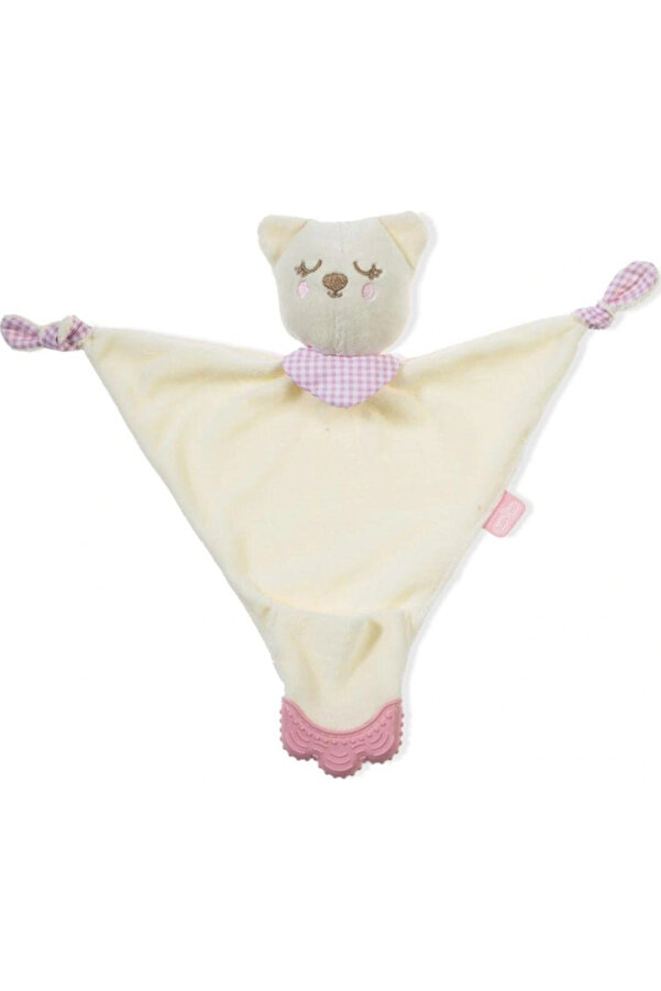 Babyjem Diş Kaşıyıcılı Sevimli Uyku Arkadaşım Pembe