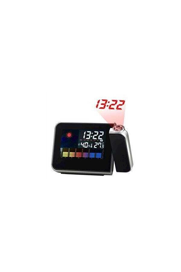 Generic-Digital LCD Screen LED Projector Alarm Clock Weather Station 1