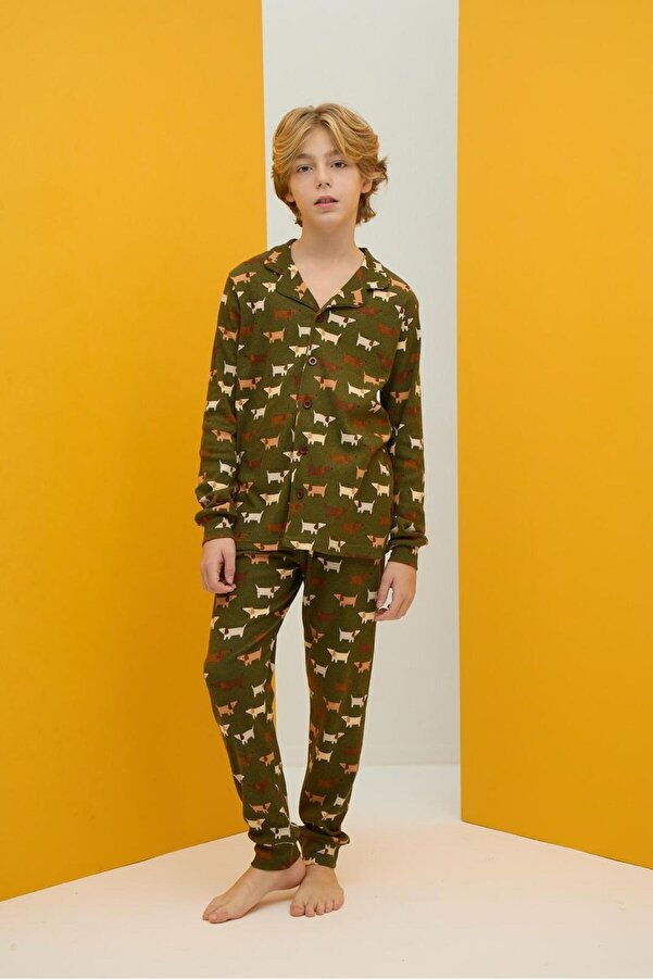 LARİCE KİDS ERKEK ÇOCUK CAMİSOLE PİJAMA TAKIM