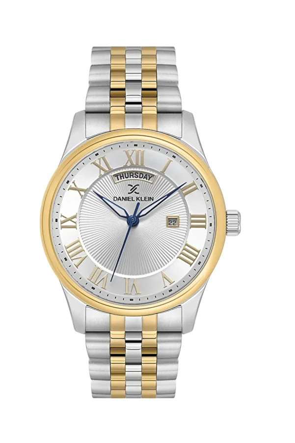 Daniel Klein-Dke.1.10713-8 Calendar with Date and Day Display 3 Atm Water Resistant Metallic-Gold Color 1