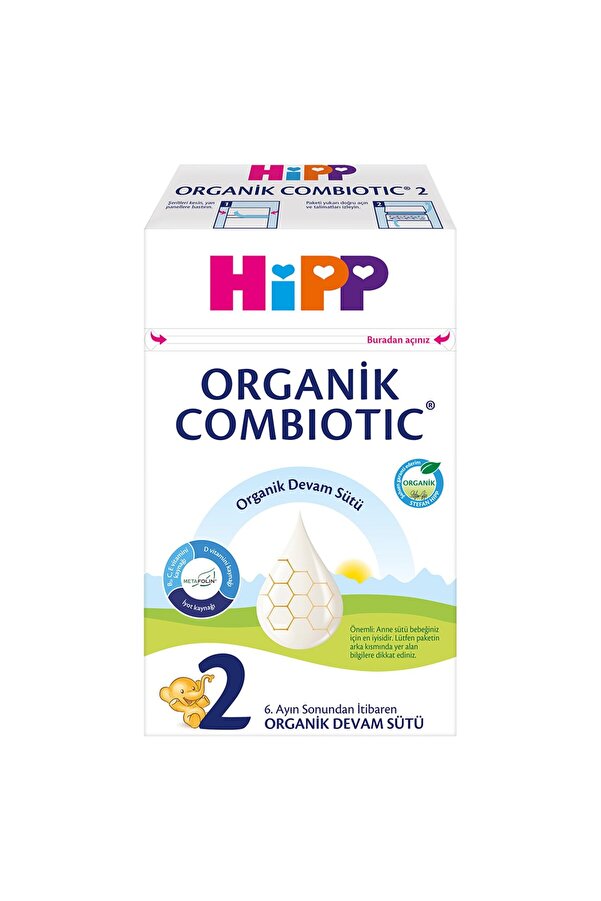 Hipp 2 Organik Combiotic Devam Sütü 600 G x 1 Adet
