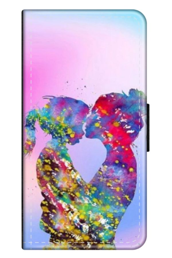 Atlas-Personalized Xiaomi Redmi 9 book case, Colorful Love, multicolor, S1D1M0376 1