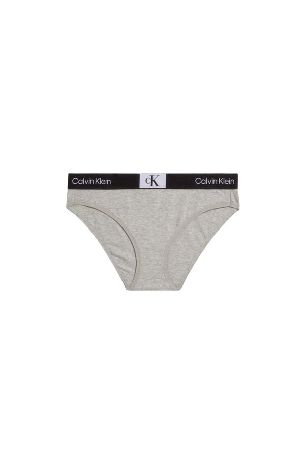 Calvin Klein-Dámske nohavičky Calvin Klein Signature s elastickým pásom sivé 000QF7222E P7A 1
