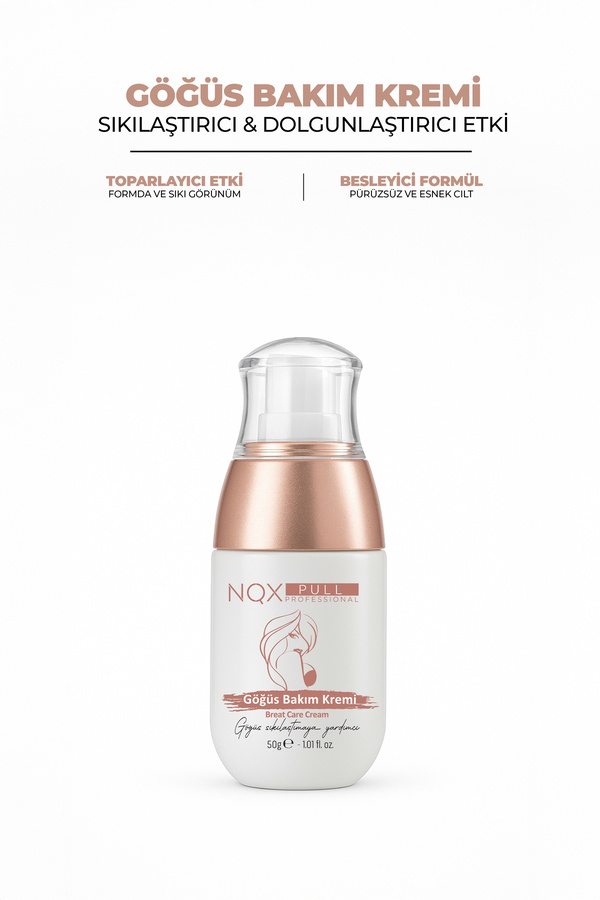 NQX PULL Gögüs Dikleştirmeye ,büyütme Toparlamaya Yardımcı Bakım Kremi E50g