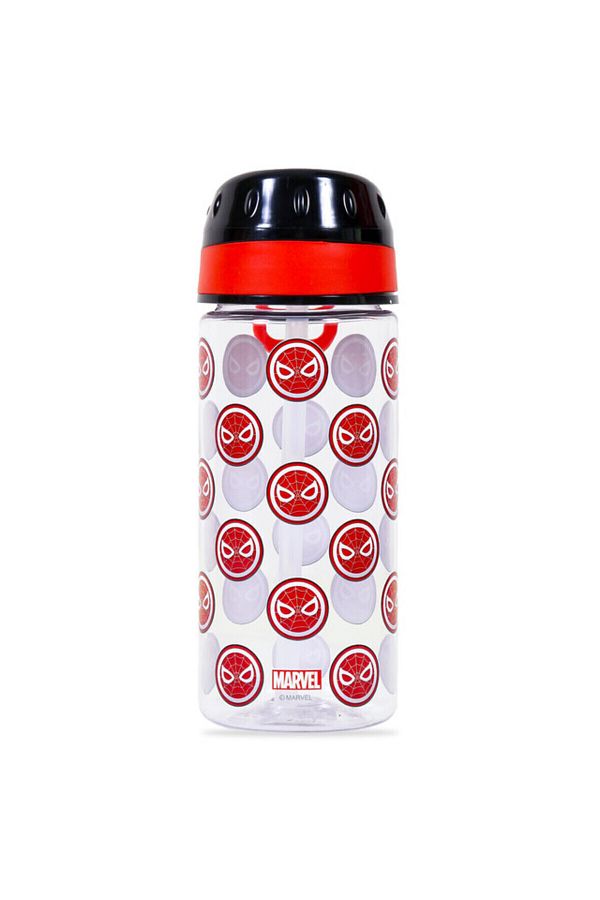 Eazy Kids-Marvel Spider - Man Tritan Water Bottle w / Carry handle - Black Red(420ml) 1