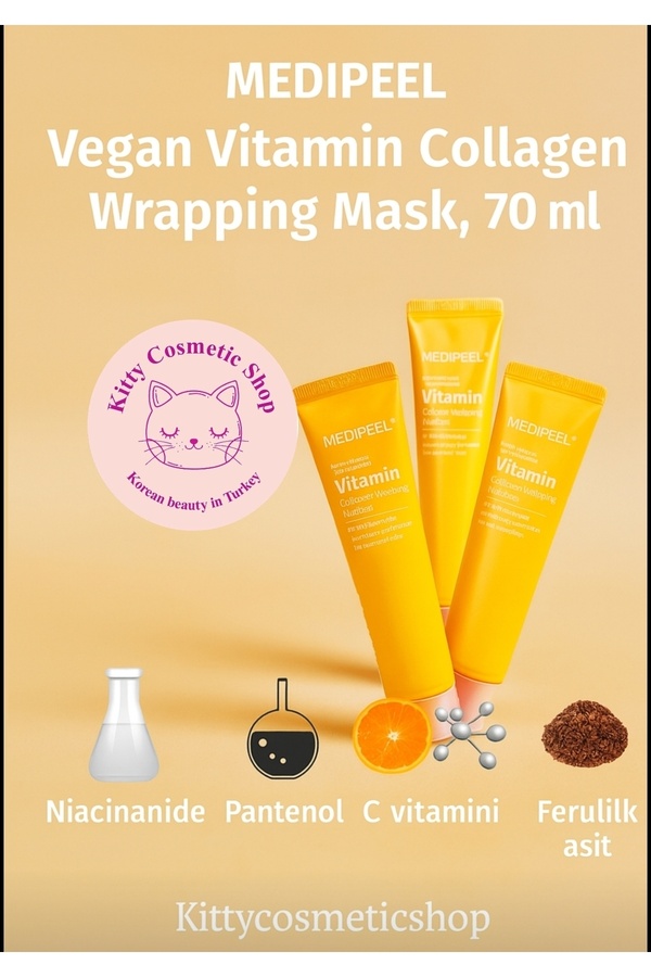 Medipeel-Vegan Vitamin Collagen Wrapping Mask, 70 ml 1