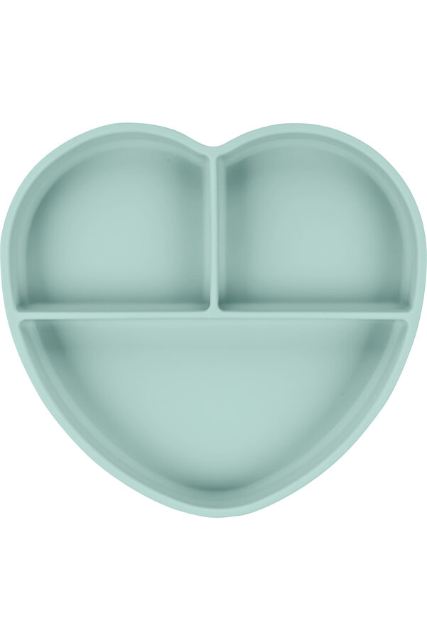 Moki Vakumlu Silikon Mama Tabağı Spring Yeşil