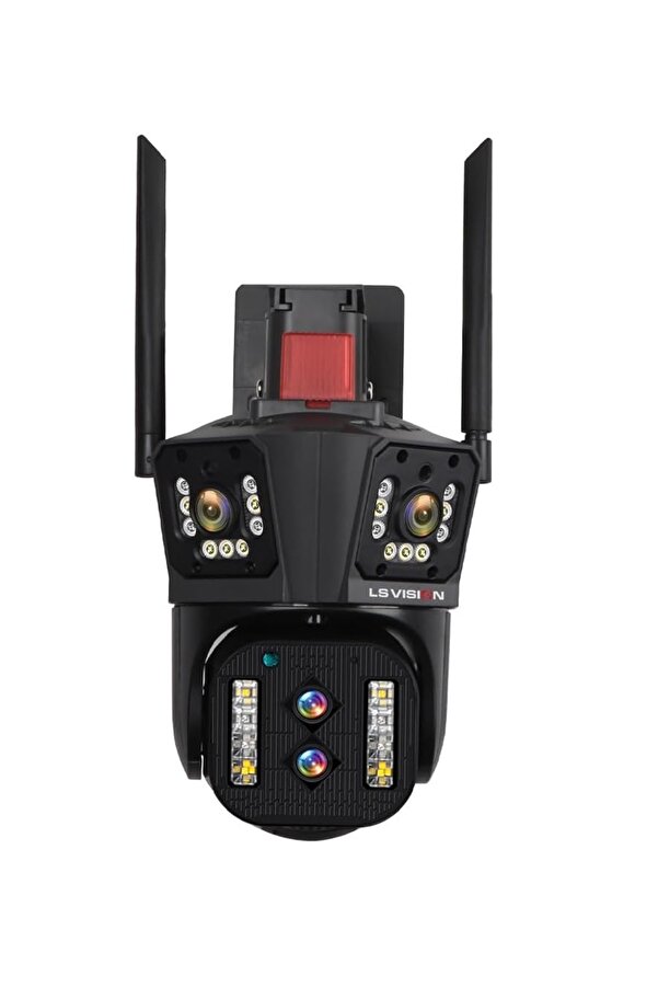 GÜMRÜK BEY WL342-10X 4K HD Ultra Geniş Açı + 10x Zoom WiFi PTZ Güvenlik Kamerası CCTV Dış Mekan IP Kamera