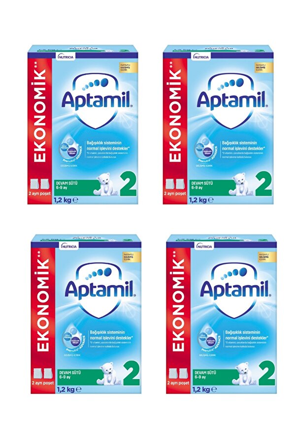 Aptamil 2 Devam Sütü 1200 G 6-9 Ay x 4 Adet