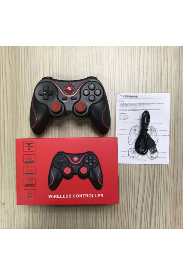 Generic-X3 All-in-one Wireless Bluetooth Gamepad Support PC Android Computer Switch Manufacturers-X3 Black 1